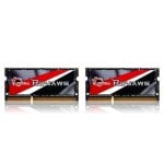 Memoria RAM G.Skill Ripjaws F3-1600C11D-8GRSL 8GB 2x4GB DDR3 1600MHz CL11 SO-DIMM Bajo Voltaje