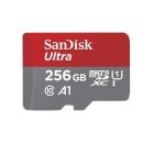 Carte MicroSDXC Sandisk SDSQUAC-256G-GN6FA 256GB UHS-I 150MB/s Gris Rouge