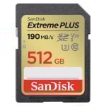 Scheda SDXC Sandisk SDSDXWV-512G-GNCIN Extreme PLUS 512GB UHS-I U3 V30 190MB/s