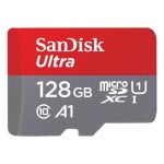 Tarjeta microSDXC Sandisk SDSQUAB-128G-GN6MT 128 GB Clase 10 U1 Pack 2 Adaptador SD