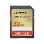Cartão SD SanDisk Extreme PLUS SDSDXWT-032G-GNCIN 32GB UHS-I U3 V30 100MB/s
