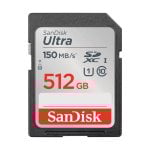 Scheda SD Sandisk Ultra SDSDUNC-512G-GN6IN 512GB SDXC UHS-I U1 150MB/s nera