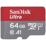 Cartão microSDXC Sandisk SDSQUAB-064G-GN6TA 64GB UHS-I U1 A1 140MB/s + Adaptador SD