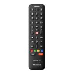 Mando a distancia Meliconi Control TV+ Universal para TV, inalámbrico IR, negro