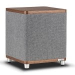 Enceinte Ruark Audio Subwoofer Actif filaire 100W finition noyer