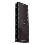 Concentrateur ventilateur Fox Spirit FXARBHUB8 8 ports ARGB PWM boîtier magnétique