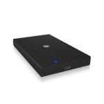 Box SSD ICYBOX IB-200T-C3 2.5" Plastica Nero USB Type-C Rimuovibile
