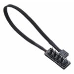 Hub Ventilateur Gelid FC-PWM-04 Noir 4 ports 3-pin 4-pin