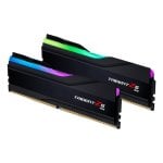 Mémoire RAM G.Skill Trident Z5 RGB F5-6000J2836G16GX2-TZ5RK 32GB Kit 2x16GB DDR5 6000MHz CL28 Intel XMP RGB Noir