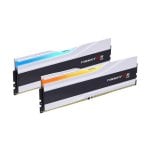Mémoire RAM G.Skill Trident Z5 RGB F5-6000J2836G16GX2-TZ5RW 32GB 2x16GB DDR5 6000MHz CL28 Kit Dual Channel Argent Intel XMP RGB