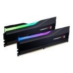 Mémoire RAM G.Skill Trident Z5 RGB F5-6000J2836G32GX2-TZ5RK 64GB Kit 2x32GB DDR5 6000MHz CL28 Intel XMP Noir