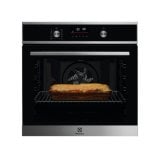 Horno elétrico Electrolux EOF6P77X 72 L Inox Preto pirolítico com Display LED