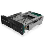 Rack para Disco Rígido ICYBOX IB-173SSK 5.25" HotSwap Aluminio Preto SATA/SAS