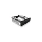 Boîtier HDD ICYBOX IB-166SSK-B 3.5 pouces Aluminium Noir Hot-swap SAS SATA III