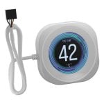 Refrigeração Líquida Corsair Nautilus RS Módulo Display LCD 78 mm Branco