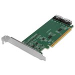 Carte Adaptateur ICY DOCK MB308A PCIe 4.0 x16 2x SlimSAS 8i SFF-8654