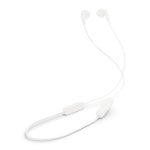 Auriculares JBL Tune 235BT inalámbricos Bluetooth para llamadas y música, IPX4, blancos