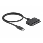 Adattatore DeLock 63803 USB-C a SATA 22 pin 0,5 m Nero