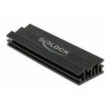 Disipador Delock 18283 alumínio preto 70 mm para SSD M.2