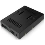 Box PC ICY DOCK MB882SP-1S-2B 3.5" Plastica Nero Adattatore SATA 2.5"/3.5"