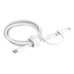 Cavo USB-C Belkin CAC003HQ1.5MWH BoostCharge Pro 1,5 m Bianco Power Delivery