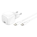 Caricatore Belkin WCA008kq1MWH-B6 30 W USB-C Power Delivery 3.1 con cavo 1 m Bianco