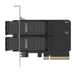 Scheda adattatore ICY DOCK MB312M4P-B doppio SSD M.2 NVMe PCIe 4.0 x8