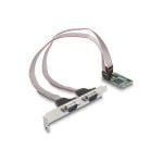 Carte d'extension DeLock 95273 Mini PCI Express 2 x RS-232 DB9 mâle Full Height