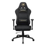 Sedia gaming Cougar Pryme nero oro 3D braccioli regolabili 120 kg
