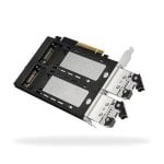 Scheda PCI Express ICY DOCK MB842MP-B 2x M.2 PCIe NVMe 4.0