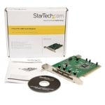 Tarjeta PCI Startech PCIUSB7 7 Puertos USB 2.0 Alta Velocidad Externos e Internos