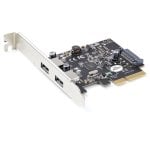 Netzwerkkarte StarTech PEXUSB312A3 PCIe x2 10 Gbit/s USB 3.2 Gen 2 Dual-Port