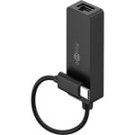 Adaptador USB-C Goobay 76579 a RJ45 Ethernet 0,1 m Negro