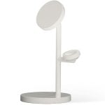 Station de charge CASYX CHRG-TB3-A1-002 3-en-1 Qi2 15 W Gris Astral