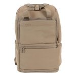Sac à dos INOVU Genius Beige pour ordinateur portable 15,6" étanche et compartiment accessoires