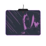 Tapis de souris Lexip Sasuke Revenge rigide LED RGB 350x280 mm