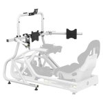 Extension triple écran Fanatec CRD-9060004-WW acier blanc supports VESA 32 à 55 pouces