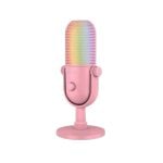 Mikrofon Razer Seiren V3 Chroma USB Superniere Tap-to-Mute RGB Pink