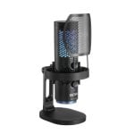 Micrófono Boya K5 USB-C inalámbrico cardioide con RGB y cancelación de ruido