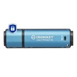 Unità flash Kingston IronKey IKVP50/16GB cifrata AES-256 USB 3.2 Tipo A