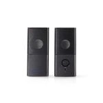 Altavoces Nedis 2.0 USB compactos 18W para PC escritorio