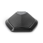 Micrófono Nedis MICCU100BK USB omnidireccional con botón de silencio