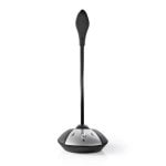 Micrófono Nedis MICDU100BK USB direccional con cancelación de ruido