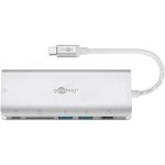 Dock USB-C Goobay 76788 2x USB 3.2 HDMI Ethernet SD 4K Ultra HD 30 Hz