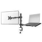 Suporte de Monitor NEDIS MMSISNB110BK ajustável até 32" e portátil 17" 8 kg VESA