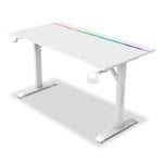 Mesa Gaming Alpha Gamer 140cm Aggloméré et Acier RGB accessoires