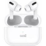 Auriculares Cool 8434847082585 sans fil Bluetooth avec réduction du bruit, microphone, blancs