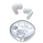 Auriculaires Cool Fun sans fil Bluetooth stéréo contrôle tactile et Powerbank blanc