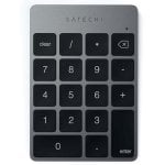 Teclado Satechi SA-ST-KSALKPM numérico Bluetooth recarregável Alumínio cinzento Layout Internacional compacto