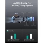 Caricatore wireless AUKEY LC-MC311A Base 3 in 1 MagSafe Raffreddamento attivo